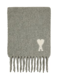 ami neckwear hombre scarf cloud knit - h25usf673aw0004 050