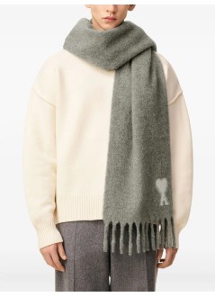 ami neckwear hombre scarf cloud knit - h25usf673aw0004 050