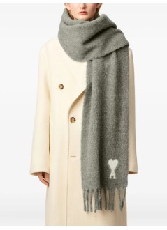 ami neckwear hombre scarf cloud knit - h25usf673aw0004 050