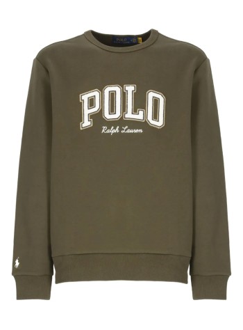 polo ralph lauren sweater manlscnm7-long sleeve-sweatshirt - 710981153004 canopy olive