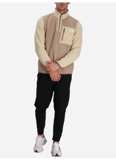 the north face sweater manm yumiori 1/4 zip - nf0a883seoz1 eoz1
