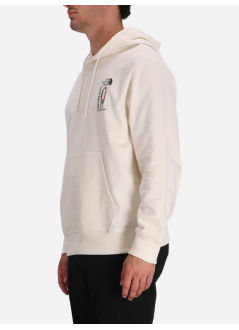 the north face sweater manu explore gear relaxed hoodie - nf0a8f2kqli1 qli1
