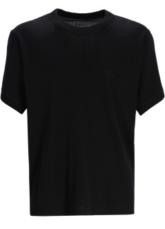 y3 t-shirt many-3 slim short sleeve tee - jv6747 black