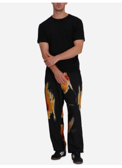 y3 t-shirt many-3 slim short sleeve tee - jv6747 black