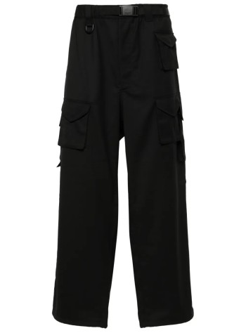 y3 pant  many-3 m refined wool cargo pants - iw7453 black