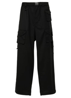 y3 pantalon hombre y-3 m refined wool cargo pants - iw7453 black