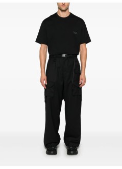 y3 pantalon hombre y-3 m refined wool cargo pants - iw7453 black