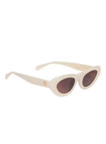 anine bing gafas unisex roma sunglasses - a1210090ivy17 ivory 2