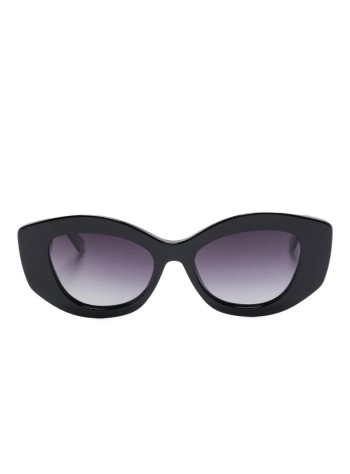 anine bing gafas unisex rennes sunglasses - a1210254blk26 black 2