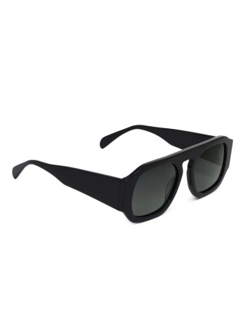 anine bing gafas unisex preston sunglasses - a1211139blk6 black