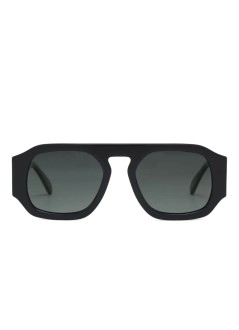anine bing gafas unisex preston sunglasses - a1211139blk6 black