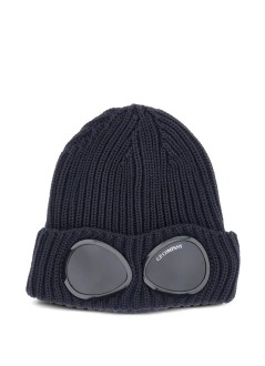 c.p.company cap manknit cap in extrafine merino wool - rfcmac742a005509a 888