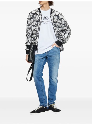 dolce & gabbana t-shirt manfelpa giroc.man.lung - g9ahszg7pbf w0800 2