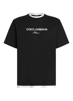 dolce & gabbana t-shirt mant-shirt m/corta giro - g8st6zg7pcg n0000
