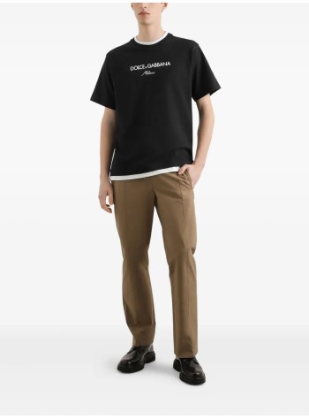 dolce & gabbana t-shirt mant-shirt m/corta giro - g8st6zg7pcg n0000 2