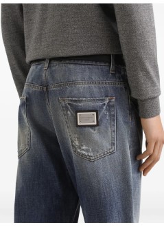 dolce & gabbana denim manpantalone - gyjdadg8nx2 s9001
