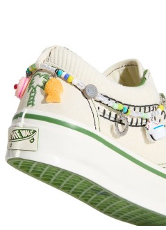 vans sneaker womanlx old skool charms cream - vn000egycrm1 crm1
