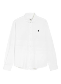 ami camiseria hombre shirt classic fit - hsh763co0031 168