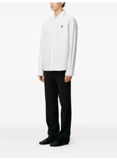 ami camiseria hombre shirt classic fit - hsh763co0031 168
