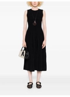 staud dress womanelyse dress - r25s2306vn blk