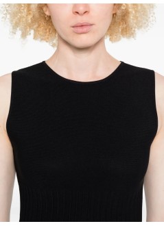 staud dress womanelyse dress - r25s2306vn blk