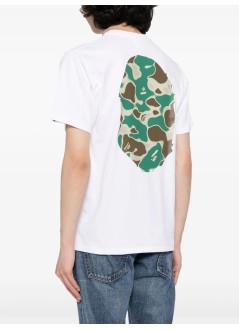 bape camiseta hombre liquid camo big ape head tee m - 001tek301029m white
