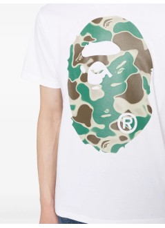 bape camiseta hombre liquid camo big ape head tee m - 001tek301029m white
