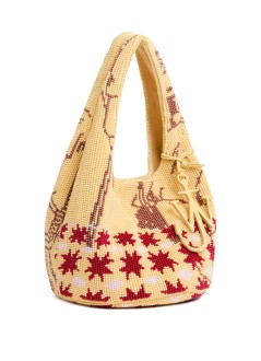 jw anderson crossbody womanmini beaded shopper - hb0744fa0471 000