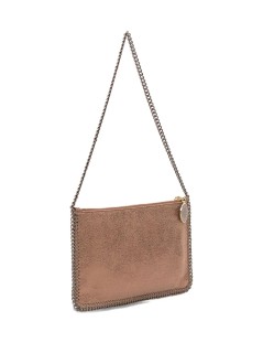 stella mccartney crossbody mujer falabella pochette accessoire eco shiny dotted chamois w - 7p0076wp0615 8200