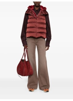 herno outerwear mujer piumino smanicato cappuccio - pi002125d12170z 6705