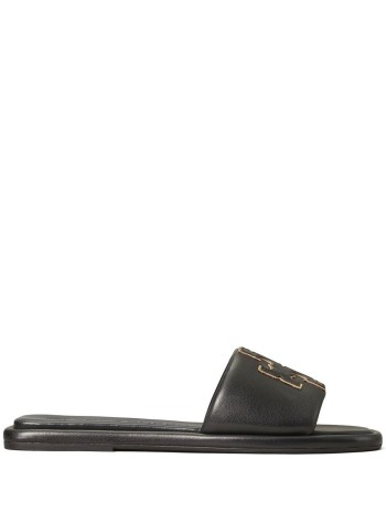 tory burch sandal womandouble t sport slide - 79985013 013