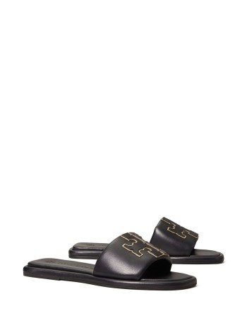 tory burch sandal womandouble t sport slide - 79985013 013 2
