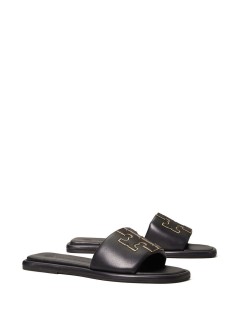 tory burch sandalia mujer double t sport slide - 79985013 013