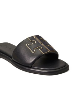 tory burch sandalia mujer double t sport slide - 79985013 013