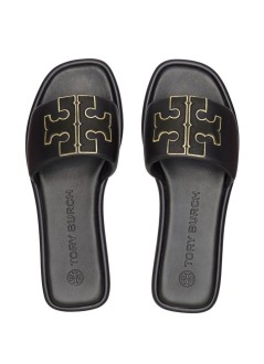 tory burch sandalia mujer double t sport slide - 79985013 013