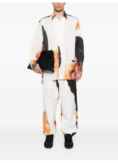 y3 camiseria hombre y-3 aop shirt - jx4804 core white multicolor