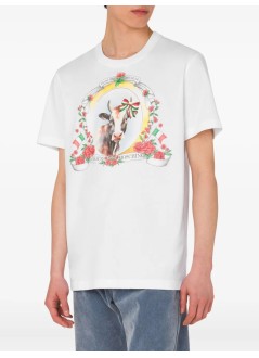 moschino couture camiseta hombre t-shirt - 252zz07075241 1001