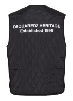 dsquared outerwear mandsquared2 urban quilted vest - s74fb0345d35318 900