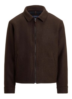 polo ralph lauren outerwear hombre lngdn wb-lined-windbreaker - 710969654002 circuit brown x