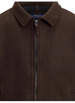 polo ralph lauren outerwear hombre lngdn wb-lined-windbreaker - 710969654002 circuit brown x
