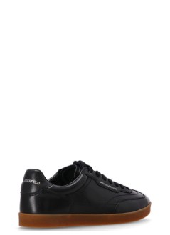 karl lagerfeld sneaker mankandidate lo lace lthr - kl53825a 000
