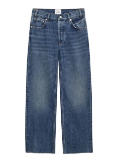anine bing denim womangavin jean - a0611188whd46 washed blue