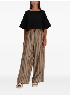 staud pantalon mujer bonfire linen pant - r25p4106pl shst