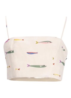staud top womanfederico linen top - r25p1179pl psri