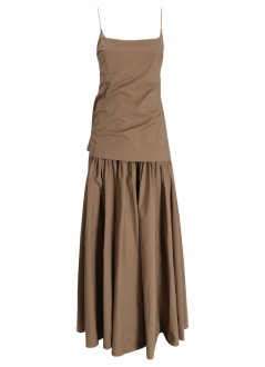 staud dress womanari dress - r25p2233po taup
