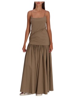 staud dress womanari dress - r25p2233po taup