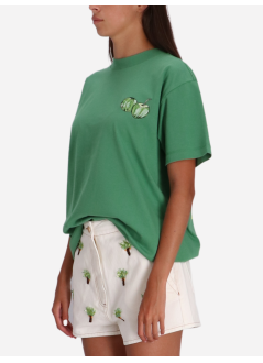 farm rio top womantropical coconut relaxed t shirt - 336498 l0013