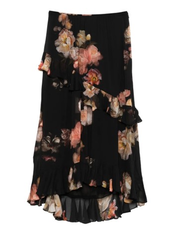 zimmermann skirt womanhypnotic asymetric midi skirt - 5352sf251 rflr