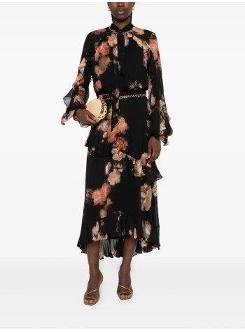 zimmermann skirt womanhypnotic asymetric midi skirt - 5352sf251 rflr 2