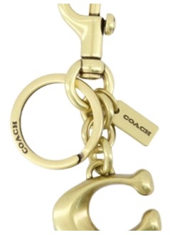 coach llaveros unisex charms keyfobs - 1635 b4 b4